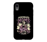 Custodia per iPhone XR Caffè iperstimolato per bambini Moms Club Spooky Season Ghost
