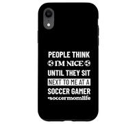 Custodia per iPhone XR Calcio Mamma Vita Divertente Snarky Umorismo Sarcasmo