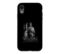 Custodia per iPhone XR Caligola Imperatore Romano Statua Oscura Estetica