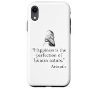 Custodia per iPhone XR Camicia Aristotele sulla Felicità Filosofia Aristotele