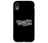 Custodia per iPhone XR Campione di Cristo, Uomini, Donne e Giovani
