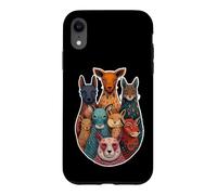 Custodia per iPhone XR Canid Fox Wild Dog Nature Spirit Core Hunt Pack Eternal