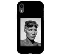 Custodia per iPhone XR Cantante Grace Jones Caldo Similpelle Era 1980 Allan Ballard
