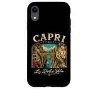 Custodia per iPhone XR Capri Italia La Dolce Vita Vintage Italia Viaggi Italiani