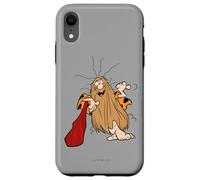 Custodia per iPhone XR Captain Caveman Just Chilling