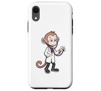 Custodia per iPhone XR Caring Monkey Doctor Stetoscopio Healthcare