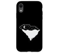 Custodia per iPhone XR Carolina del sud, mappa, con, orizzonte,