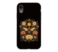 Custodia per iPhone XR Carta dei tarocchi delle api Floreali Estetica Botanica Cottagecore