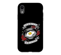 Custodia per iPhone XR Cast Iron Skillet Don't Soap My Skillet Cooking Joke