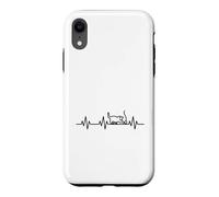 Custodia per iPhone XR Cat Love Heartbeat Vita Cuore ECG Pulse
