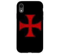 Custodia per iPhone XR CAVALIERI TEMPLARI CROCE PATTEE CRUSADER ORDINE DELLA CROCE ROSSA