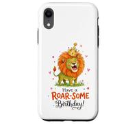 Custodia per iPhone XR Celebrazione della corona del Re Leone Roar-Some