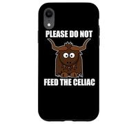 Custodia per iPhone XR Celiachia Divertente Si prega di non nutrire il celiachia