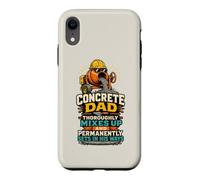Custodia per iPhone XR Cement Mason Concrete Dad Humor