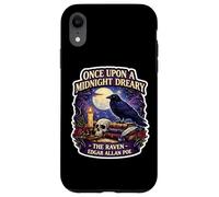 Custodia per iPhone XR C'era una volta una mezzanotte Dreary The Raven Edgar Allan Poe Fan