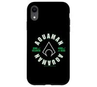 Custodia per iPhone XR Cerchio con logo Aquaman King of Atlantis Hero of the Seas