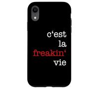 Custodia per iPhone XR C'est la maledetta vita