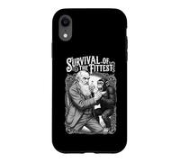 Custodia per iPhone XR Charles Darwin Monkey Sopravvivenza Dell'evoluzione Più Forte