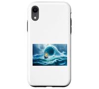 Custodia per iPhone XR Charybdis in fuga Il Maelstrom Odysseus mito greco vivente