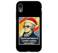 Custodia per iPhone XR Checks And Balances Alexander Hamilton Babbo Natale Natale