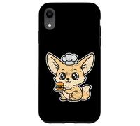 Custodia per iPhone XR Chef Fennec Mini Hamburger Kawaii