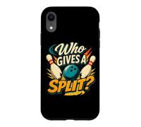 Custodia per iPhone XR Chi dà un umorismo da bowling a dieci pin diviso