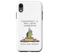 Custodia per iPhone XR Chi Va Piano Va Sano Tartaruga Motivazione