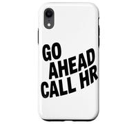 Custodia per iPhone XR Chiama Le Risorse Umane Lavoratore D'ufficio Manager