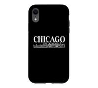 Custodia per iPhone XR Chicago, orizzonte, città, di, chicago, lungolago, centro, chicago