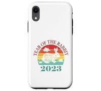 Custodia per iPhone XR Chinese New Year 2023 Year of the Rabbit 2023