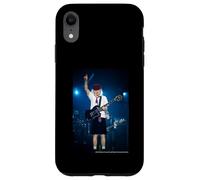 Custodia per iPhone XR Chitarra dal vivo AC DC Rock Solo Stage Energy High Voltage
