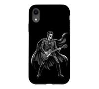 Custodia per iPhone XR Chitarrista Rock Vintage con Stile Ribelle