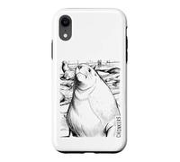 Custodia per iPhone XR Chonkers The Massive 2000-Pound Sea Lion Ink Sketch