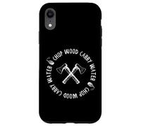 Custodia per iPhone XR CHOP WOOD PORTA ACQUA Mindful Meditator Sweet Meme
