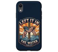 Custodia per iPhone XR Christian American Baptism Let It In The Water Matthew 28