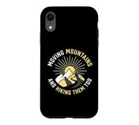 Custodia per iPhone XR Christian escursionista in movimento montagne fede sentiero