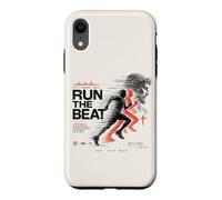 Custodia per iPhone XR Christian Runner Faith Music 1 Cor 9:24 Run The Beat