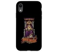 Custodia per iPhone XR Christus Vincit Cattolico Cristo Re Sacro Cuore