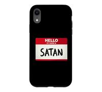 Custodia per iPhone XR Ciao, mi chiamo Satana