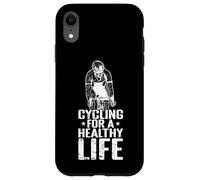 Custodia per iPhone XR Ciclismo Per Una Vita Sana In Bicicletta