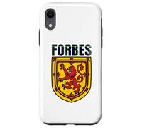 Custodia per iPhone XR Clan Forbes Tartan Cognome scozzese Scotland Pride