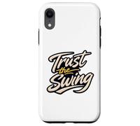 Custodia per iPhone XR Clubhouse Life, Golf Range Life Trust the Swing Golfers Life