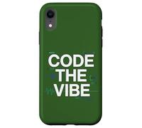 Custodia per iPhone XR Code The Vibe Coding Design per sviluppatori Coders