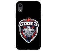 Custodia per iPhone XR Codice 3 Tre divertenti gerghi paramedici dentro scherzo EMT EMS