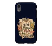 Custodia per iPhone XR Collage di carta vintage Junk Journal Club