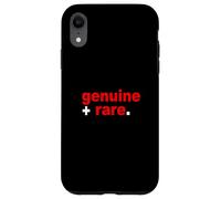 Custodia per iPhone XR Colore rosso genuino+raro. Grafica rossa