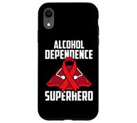 Custodia per iPhone XR Combattente guerriero sopravvissuto supereroe dipendenza da alcol