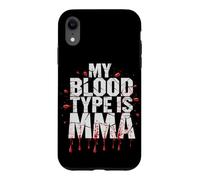 Custodia per iPhone XR Combattente MMA Il Mio Gruppo Sanguigno È MMA