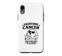 Custodia per iPhone XR Combattere il cancro One Bad Day At A Time Funny Awareness Design