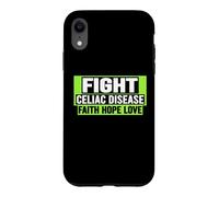 Custodia per iPhone XR Combattere la camicia della malattia celiaca - Consapevolezza della malattia celiaca